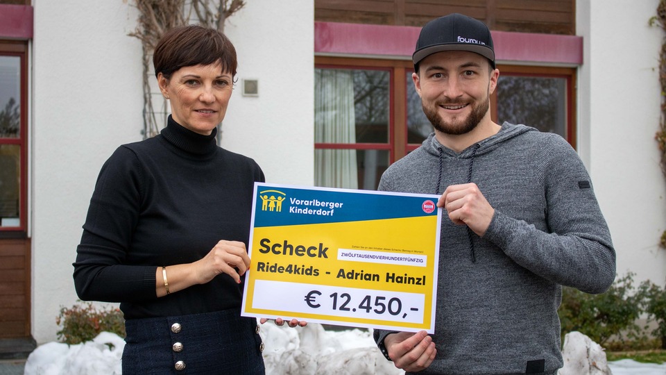 ride4kids: Adrian Hainzl und Judith Hagen-Gruber