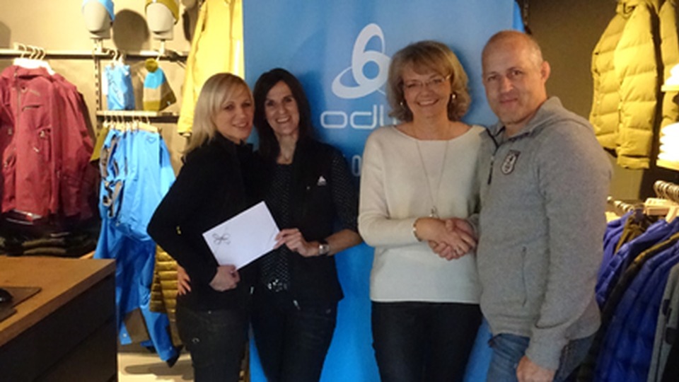 Weihnachtsbesuch im Odlo Store Weihnachtsbesuch im Odlo Store
